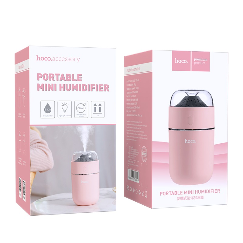 hoco aroma pursue portable mini humidifier package