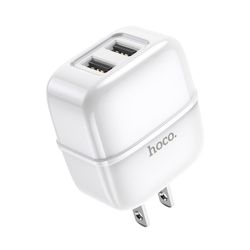 hoco c77 highway dual port wall charger us