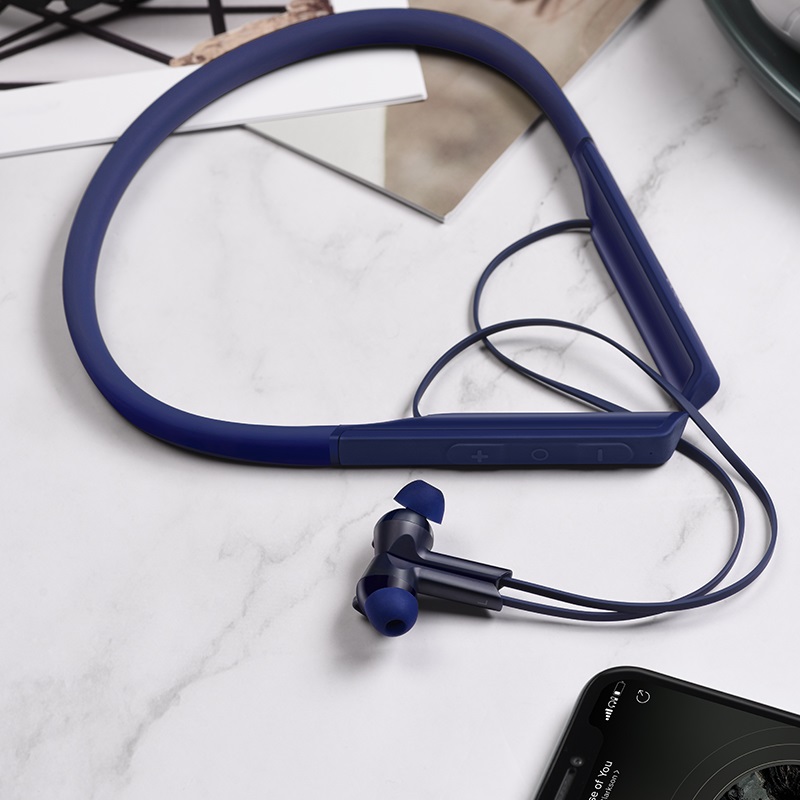 hoco es33 mirth sports wireless earphones interior blue