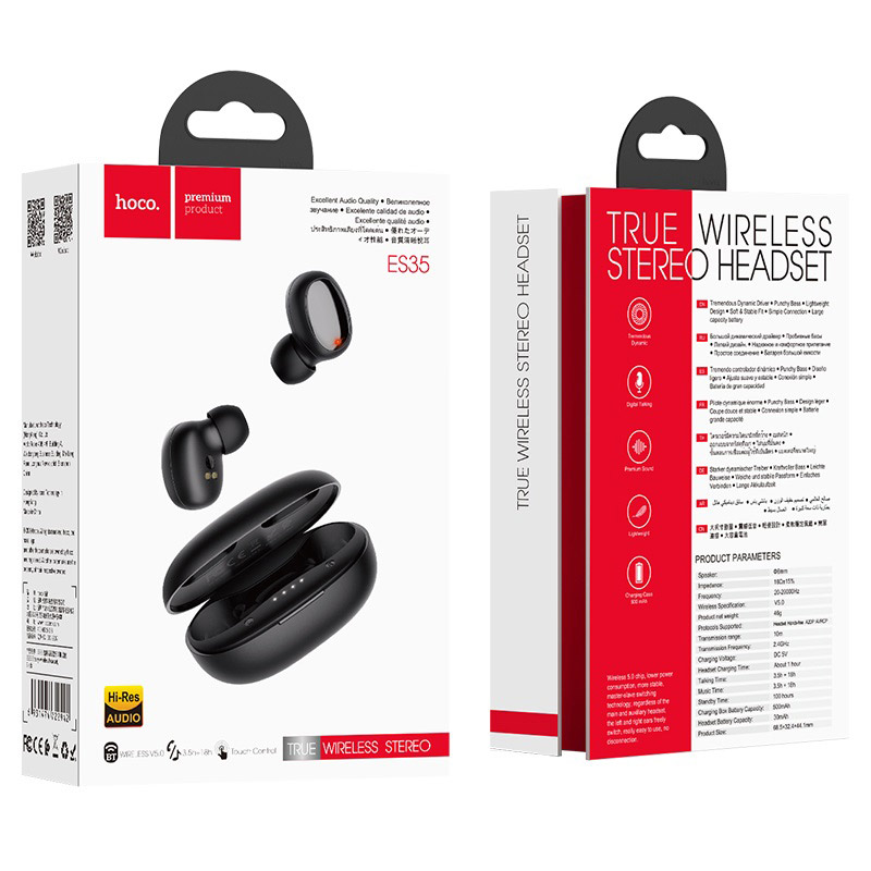 hoco es35 breezy wireless headset packages
