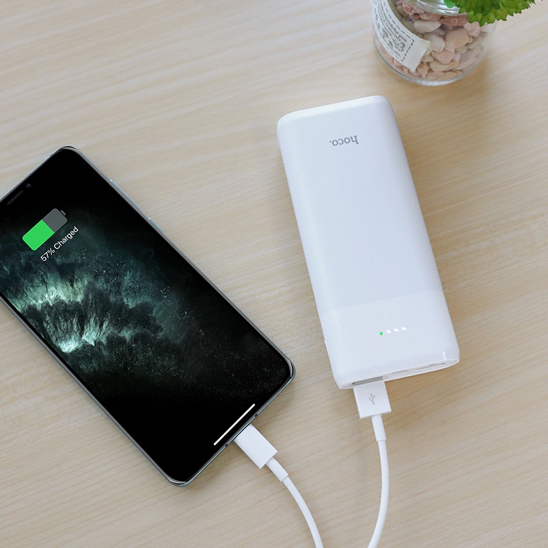 hoco j61 companion fully compatible mobile power bank 10000mah charging