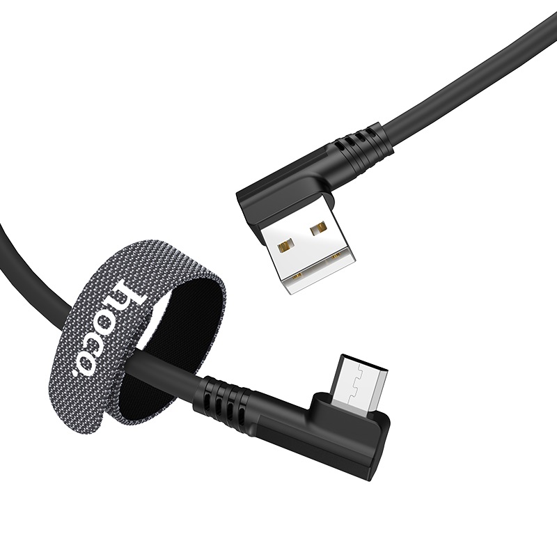 hoco u83 puissant silicone charging cable for micro usb connectors