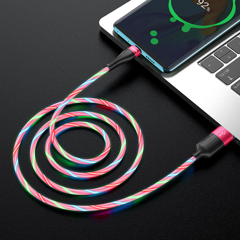 Cable Usb To Type C U85 Charming Night Charging Data Sync