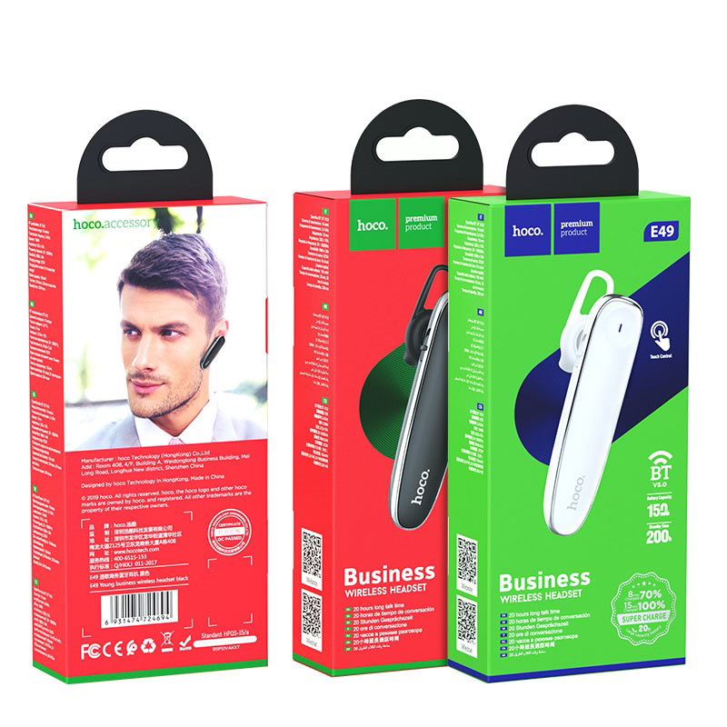 Wireless headset E49 Young earphone with mic - HOCO