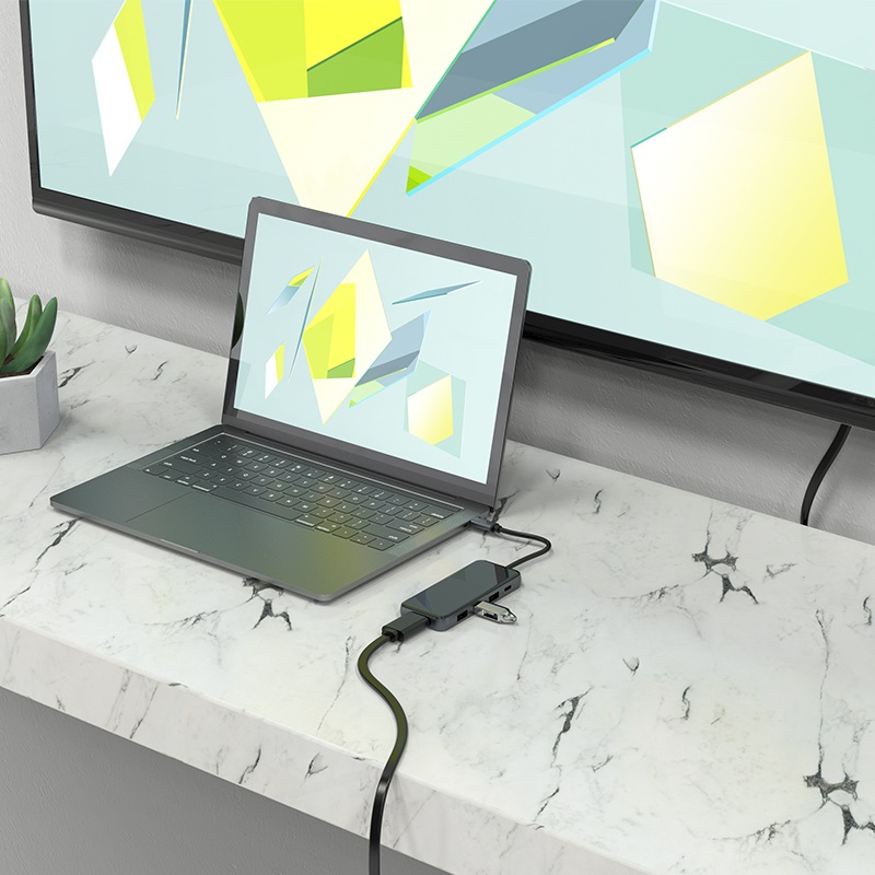 Brave Hub USB C 15-en-1 multifonctionnel avec chargeur sans fil - Kevajo