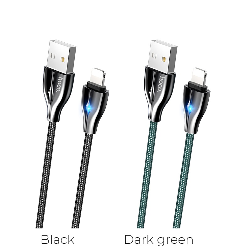 hoco u88 amazing colors charging data cable for lightning colors