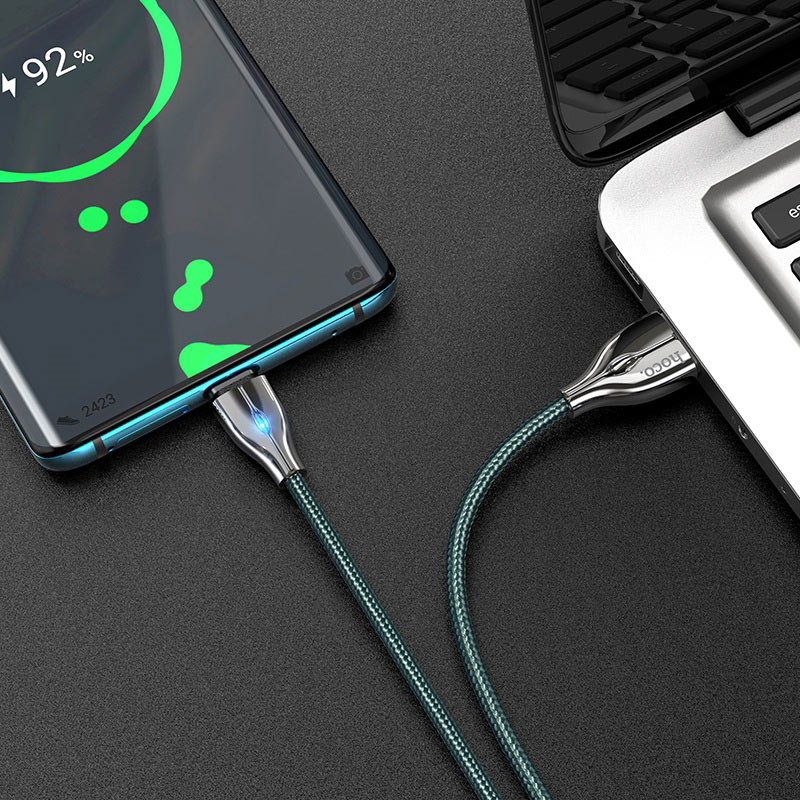 hoco u88 amazing colors charging data cable for type c charge
