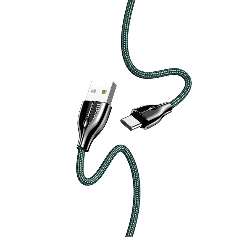 hoco u88 amazing colors charging data cable for type c flexible