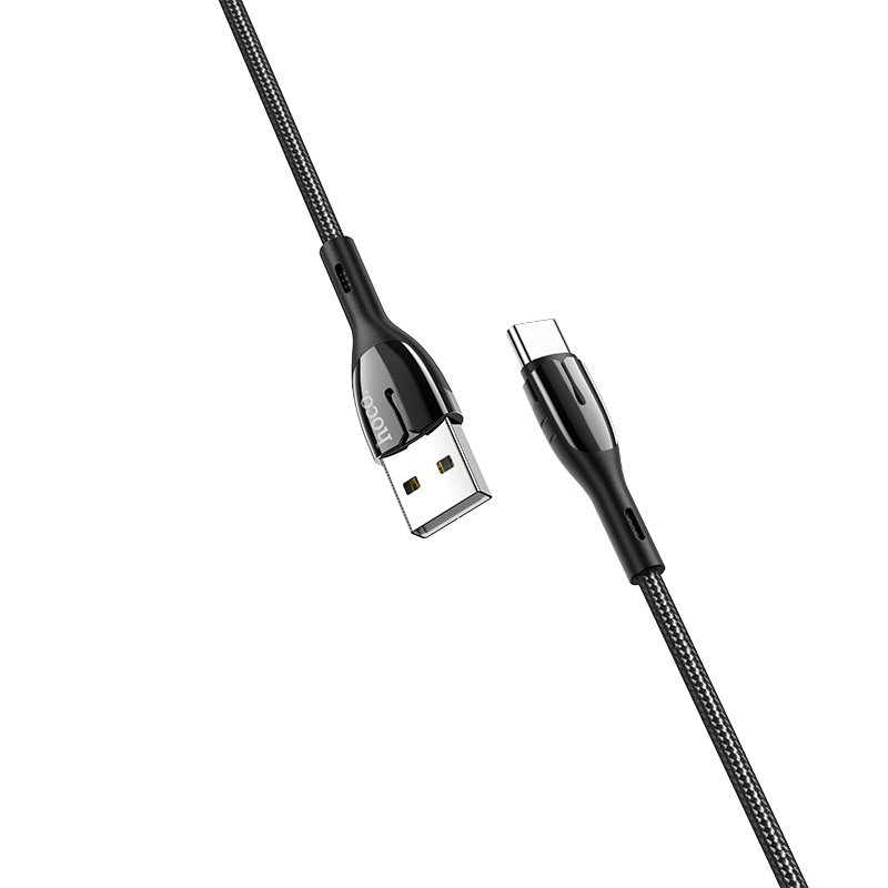 hoco u89 safeness charging data cable for type c joints black