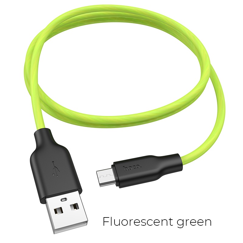x21 plus fluorescent micro usb зеленый
