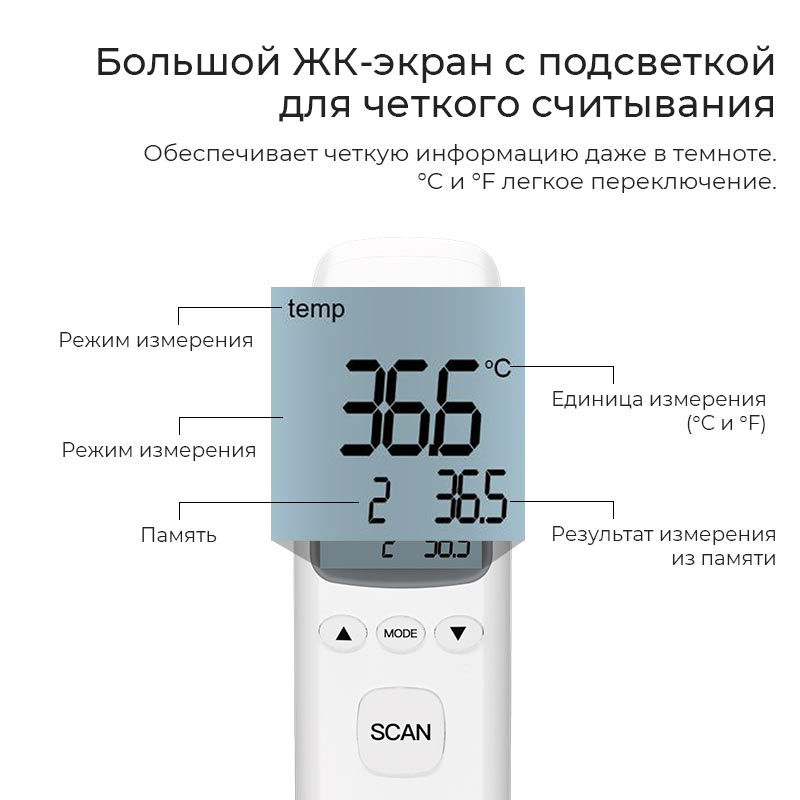 hoco ys et03 бесконтактный инфракрасный термометр экран ru