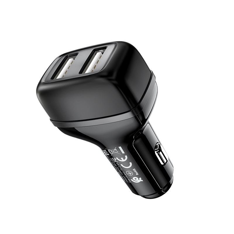 hoco z36 leader dual port car charger ports