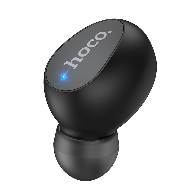 hoco e50 wise mini wireless headset with charging case indicator