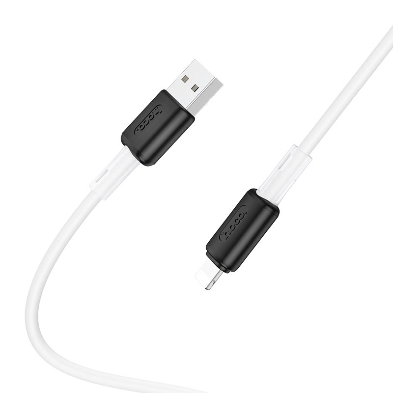 hoco x48 soft silicone charging data cable for lightning wire
