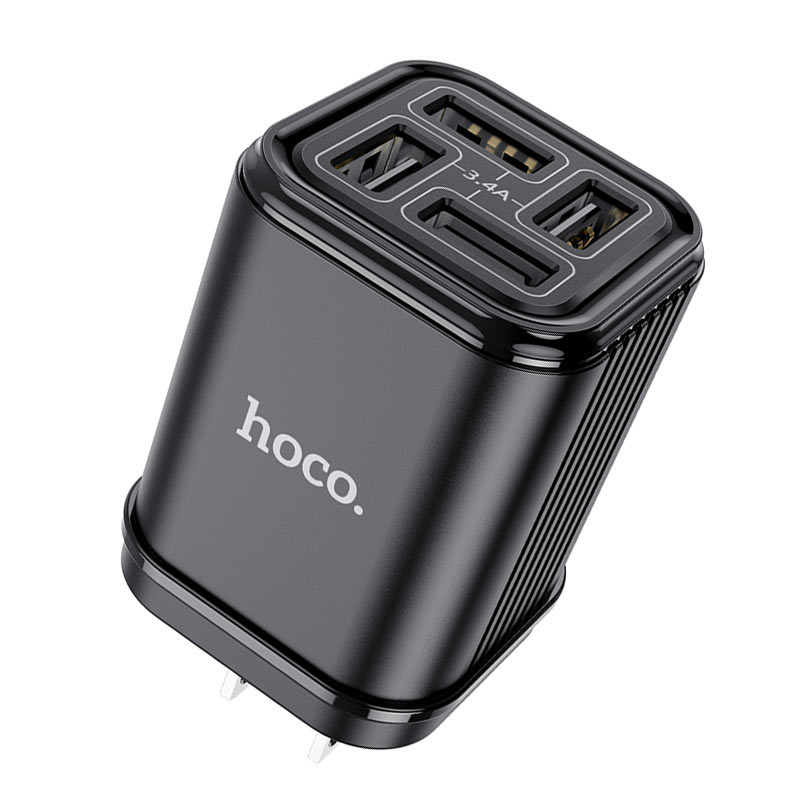 hoco c84 resolute four port wall charger us