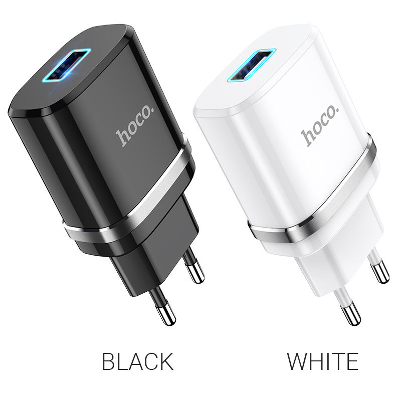 hoco n1 ardent single port wall charger eu colors