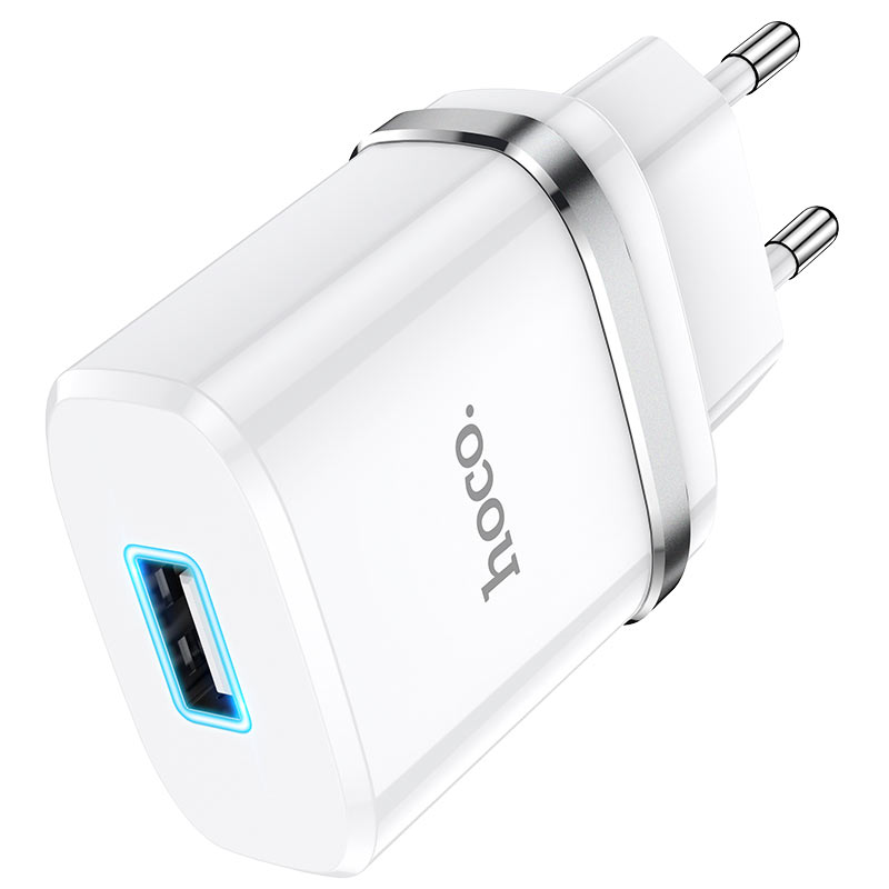 hoco n1 ardent single port wall charger eu led