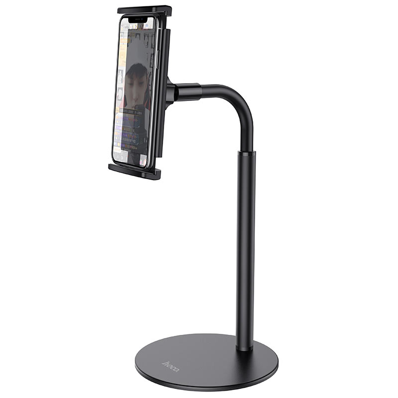 hoco ph30 soaring series metal desktop stand phone black