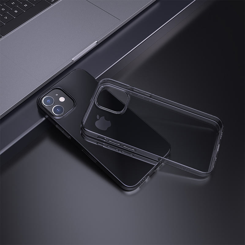 hoco light series tpu protective case for iphone12 mini interior black