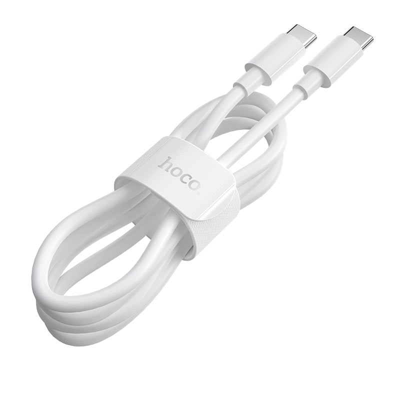 hoco x51 high power 100w charging data cable type c to type c folded