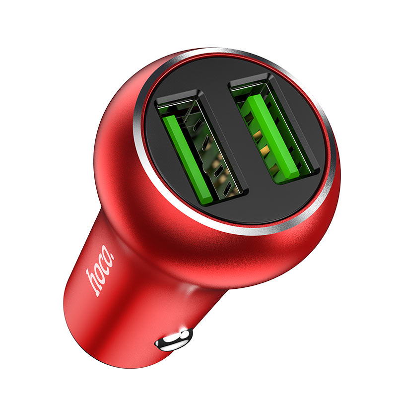 hoco z37 sharp speed dual port qc3.0 car charger output