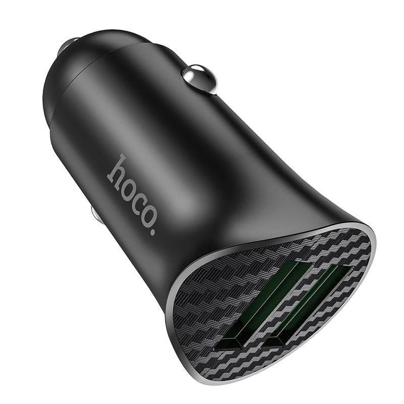 hoco z39 farsighted dual port qc3.0 car charger housing