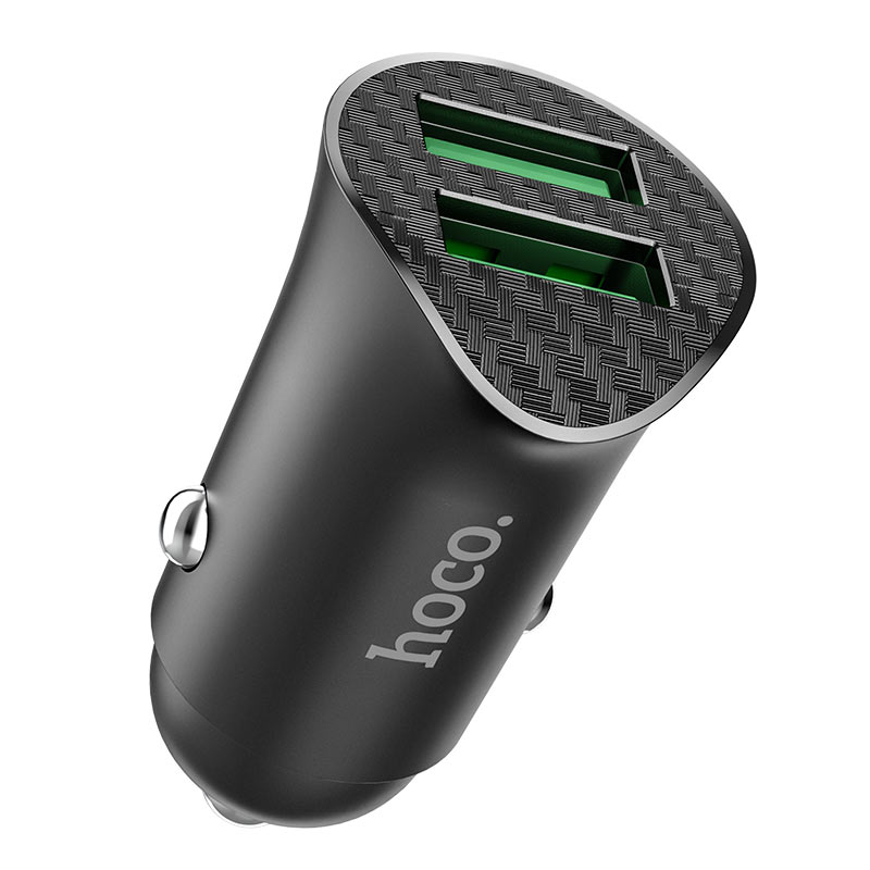 hoco z39 farsighted dual port qc3.0 car charger output