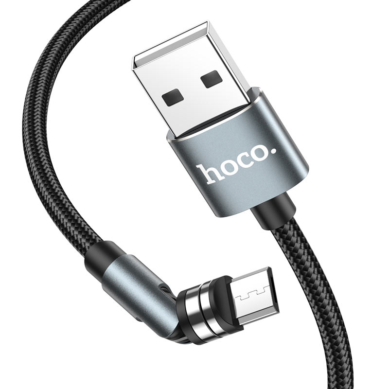 hoco u94 universal rotating magnetic charging cable for micro usb strong