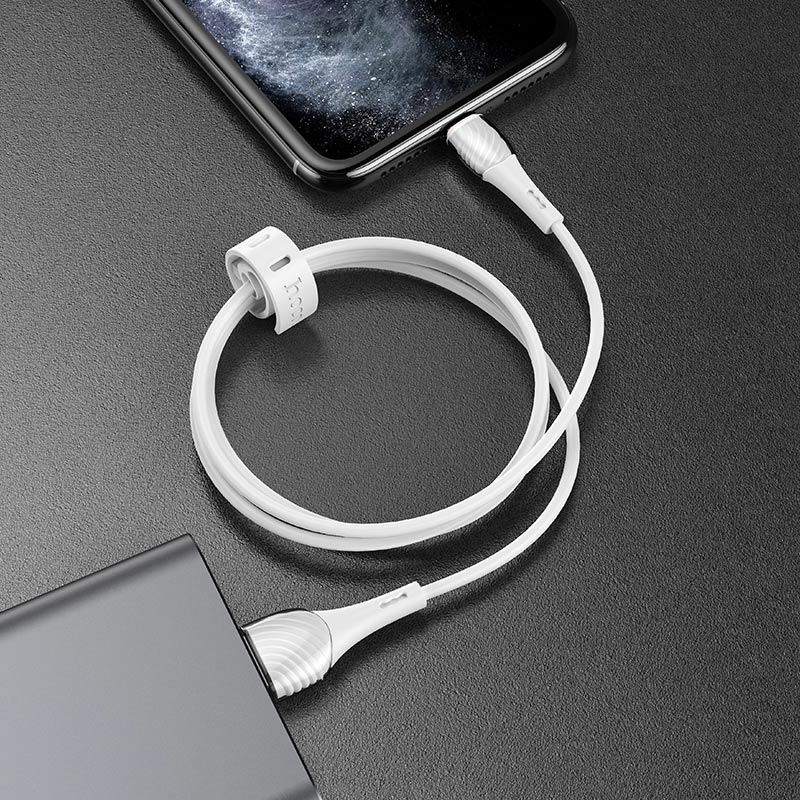 hoco x49 beloved charging data cable for lightning interior