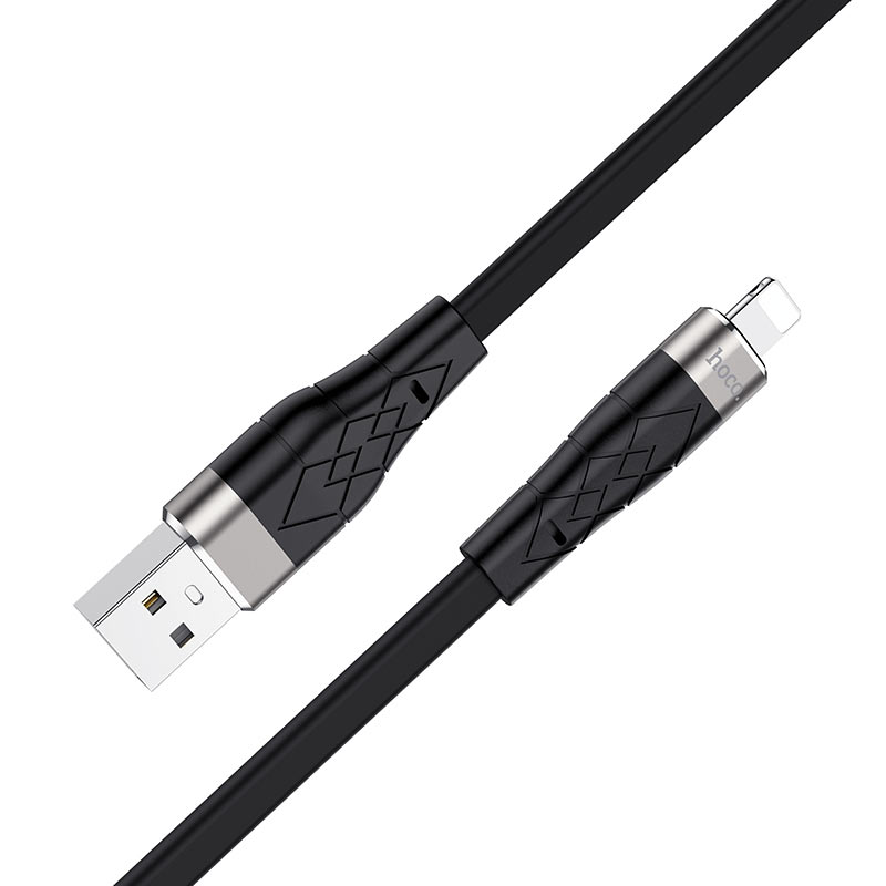 hoco x53 angel silicone charging data cable for lightning