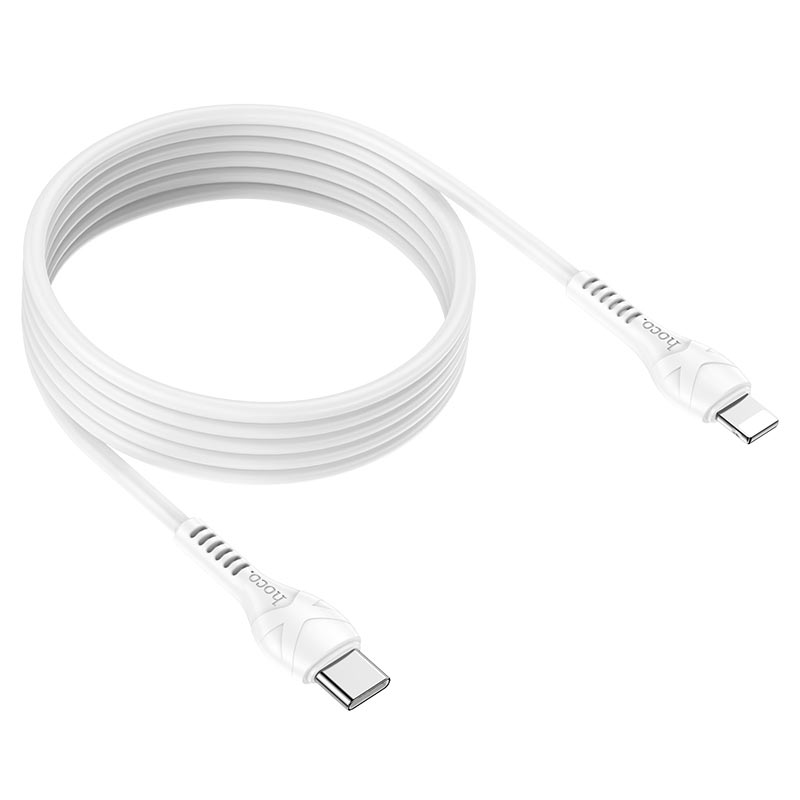 hoco x55 trendy pd charging data cable type c lightning wire