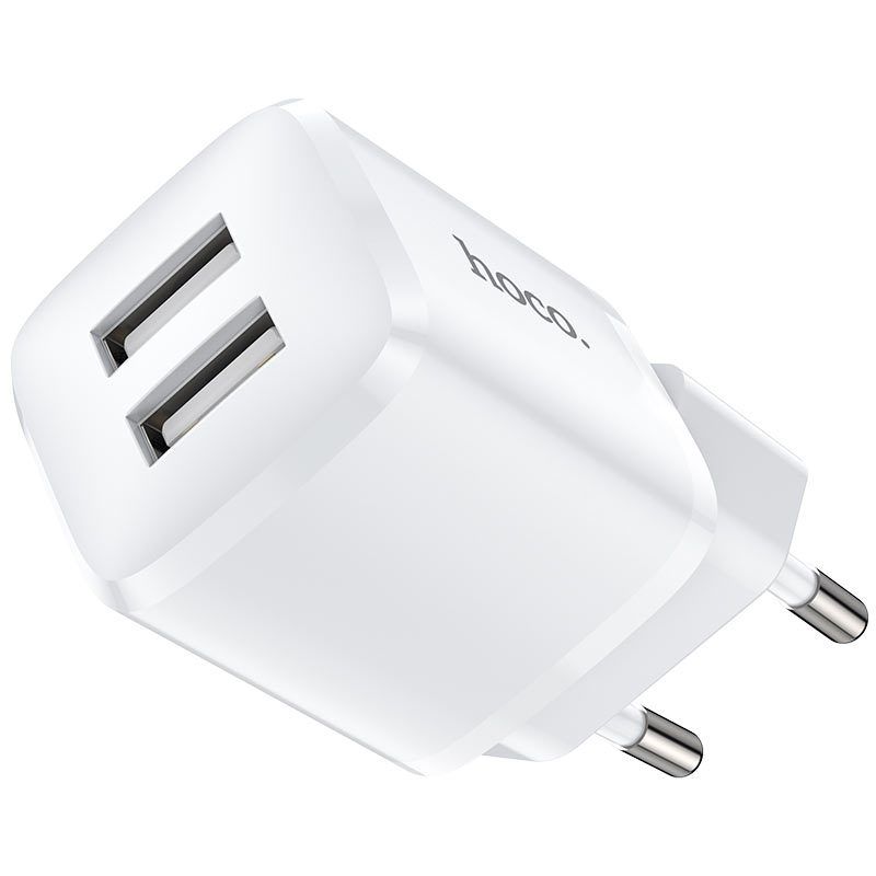 hoco n8 briar dual port wall charger eu ports