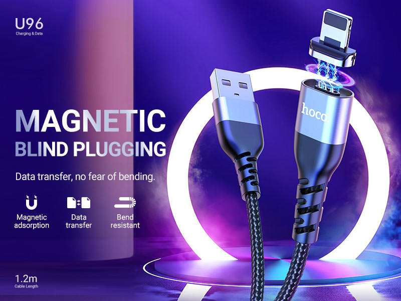 hoco news u96 traveller magnetic charging data cable banner en