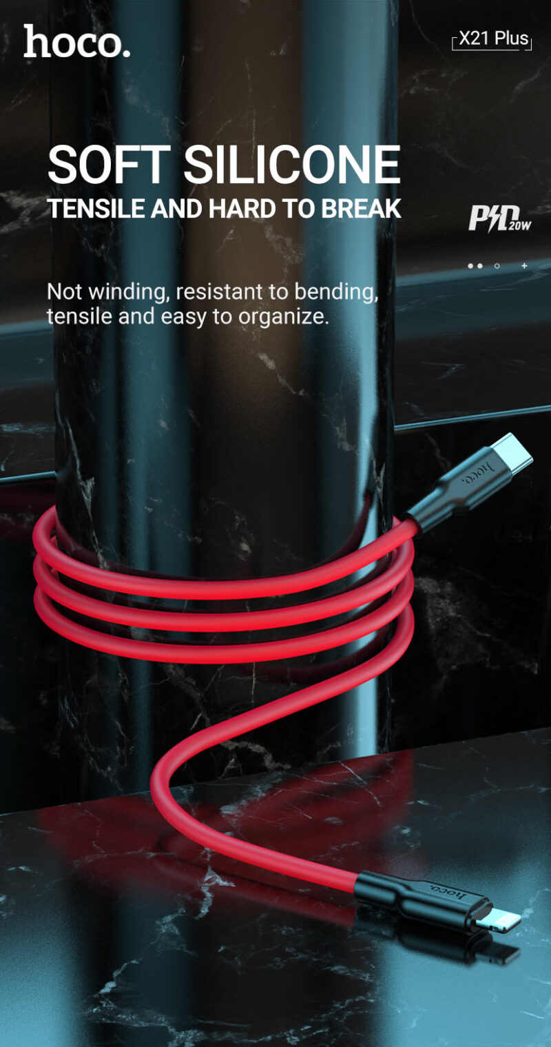 hoco. X21 Plus PD charging data cable - Cables - HOCO | The Premium ...