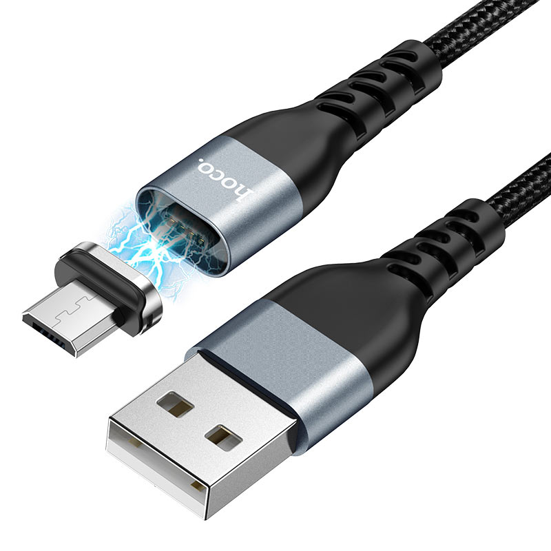 hoco u96 traveller magnetic charging data cable for micro usb
