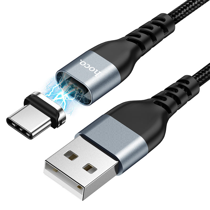 hoco u96 traveller magnetic charging data cable for type c
