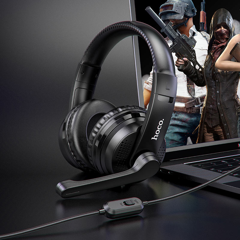 hoco w103 magic tour gaming headphones overview