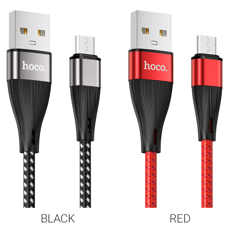 hoco x57 blessing charging data cable for micro usb colors