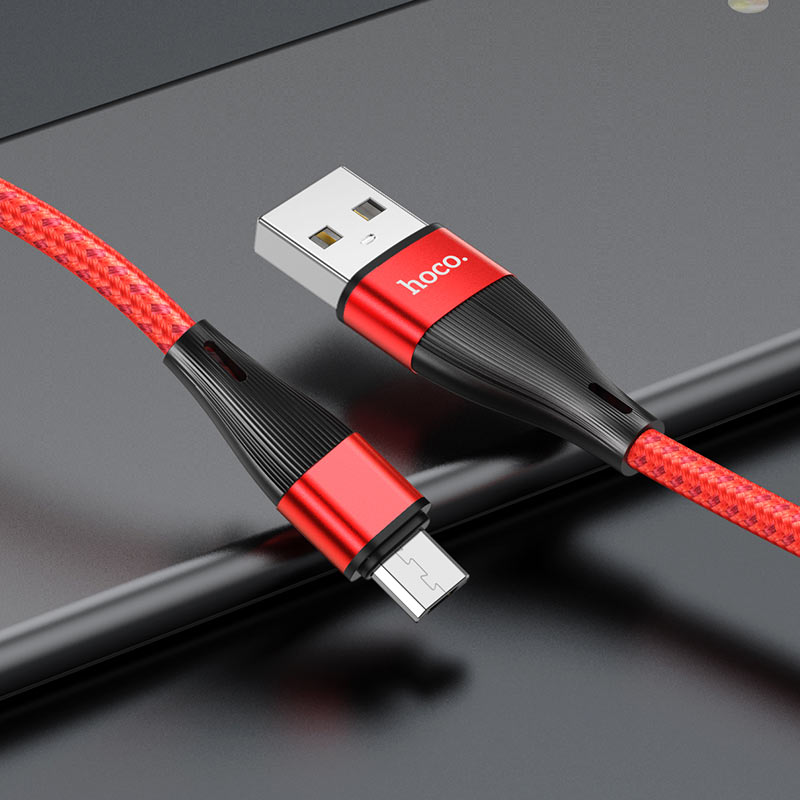 hoco x57 blessing charging data cable for micro usb interior