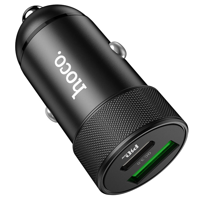 hoco z32b speed up pd20w qc3 car charger front