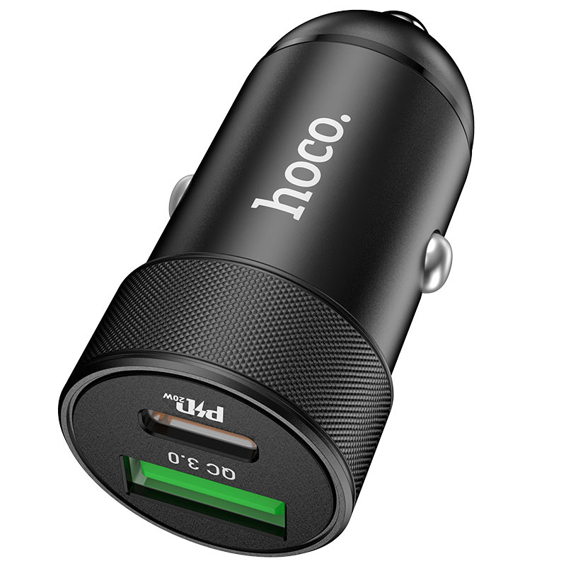 Chargeur rapide pour voiture XO CC32 20W - PD3.0 USB-C, QC3.0 USB