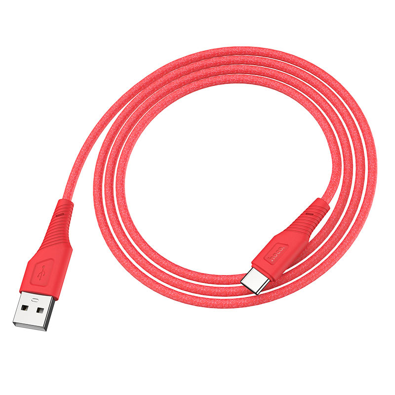 hoco x58 airy silicone charging data cable for type c wire