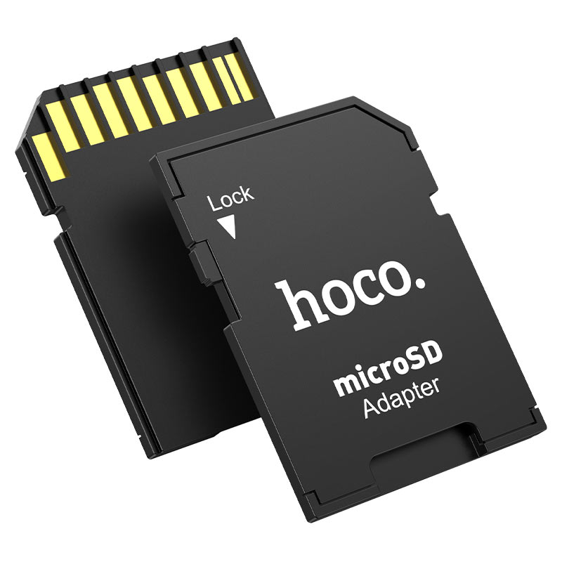 hoco hb22 адаптер карт памяти tf на sd обзор