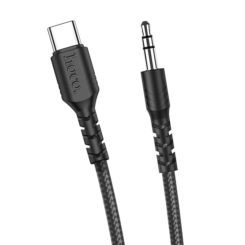 hoco upa17 digital audio conversion cable type c to 3 5mm braid