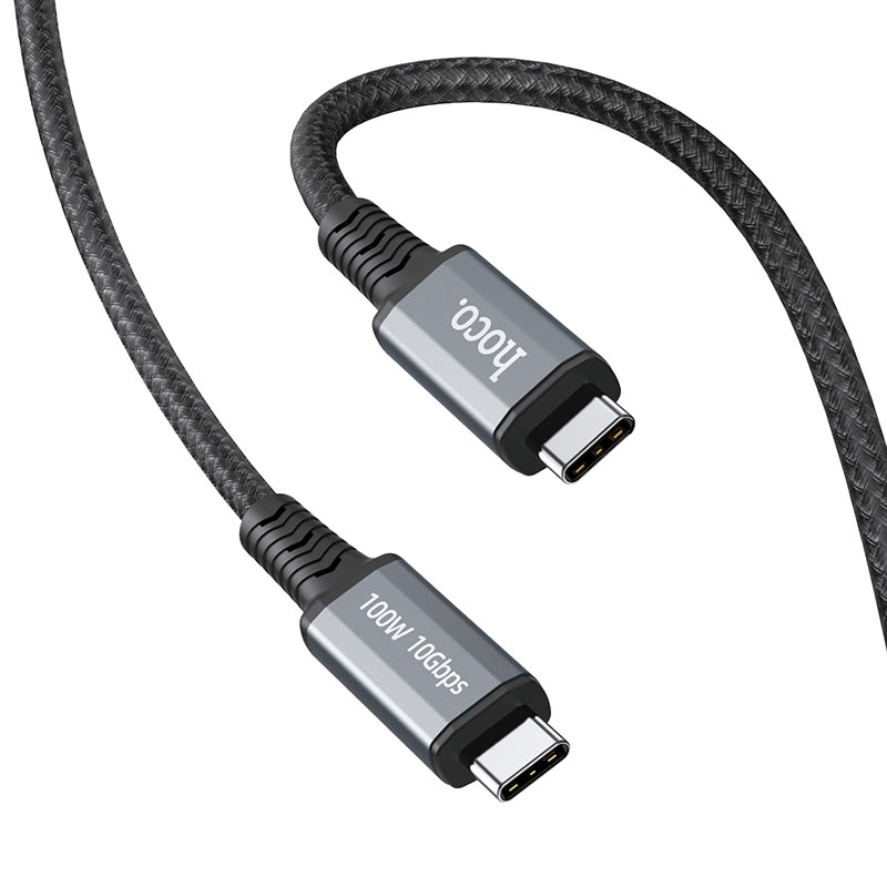 hoco us01 usb3 1 gen2 10gbps 100w super speed cable connectors