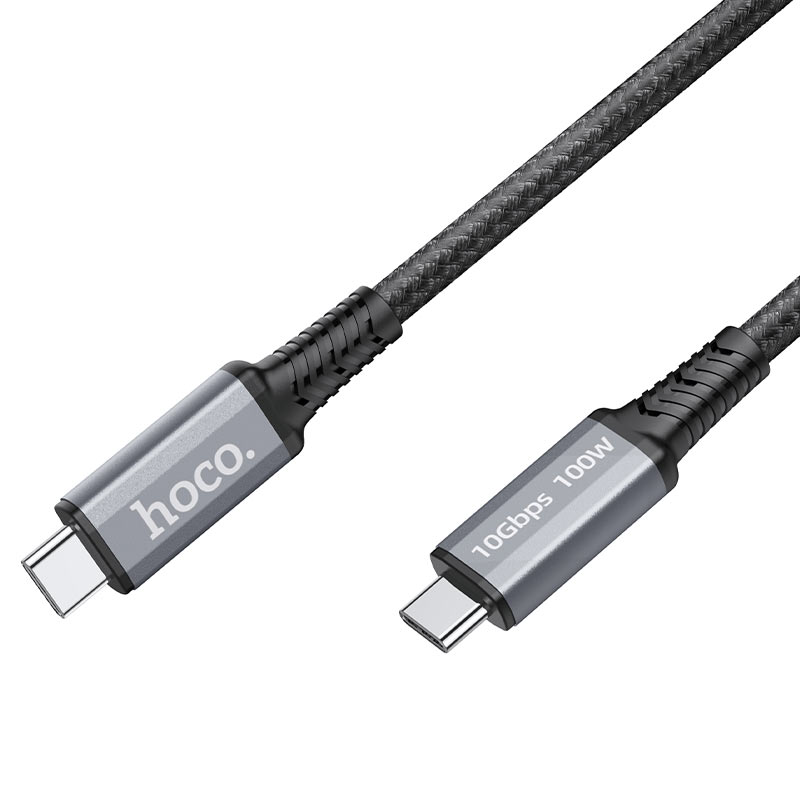 hoco us01 usb3 1 gen2 10gbps 100w super speed cable super speed transmission