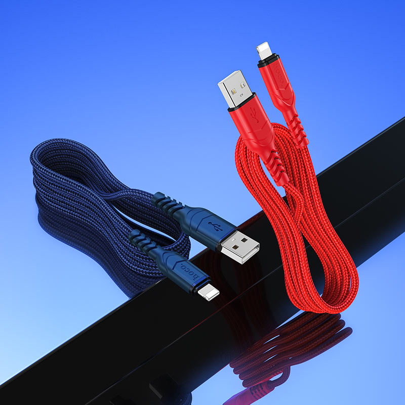 hoco x59 victory charging data cable for lightning interior