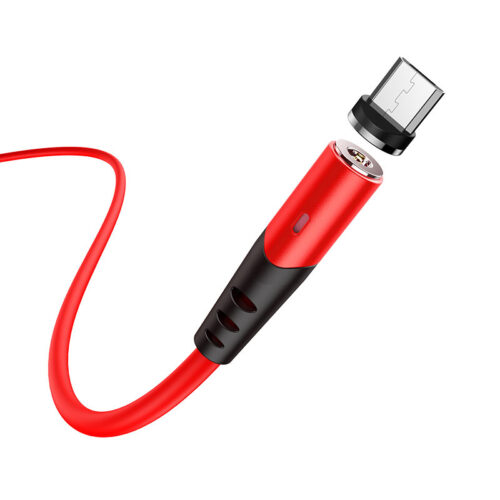 hoco x60 honorific silicone magnetic charging cable for micro usb connector