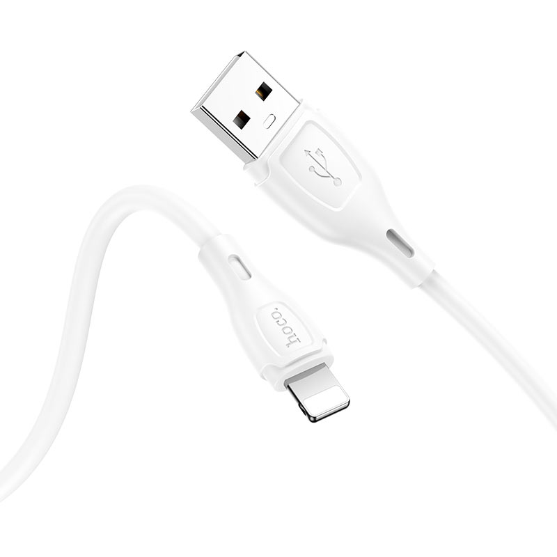 hoco x61 ultimate silicone charging data cable for lightning wire