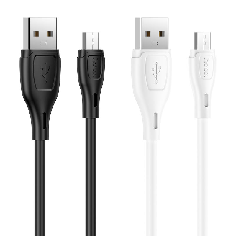 hoco x61 ultimate silicone charging data cable for micro usb colors